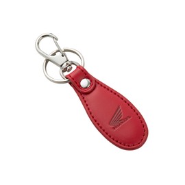 Honda Leather Oval Key Chain R (Red) 0SYTN-79B-RF