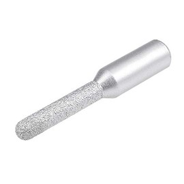 sourcing map 8mm Diamond Straight Router Bit Brazed Cylinder Profile Wheel 1/2-inch Shank for Stone Marble