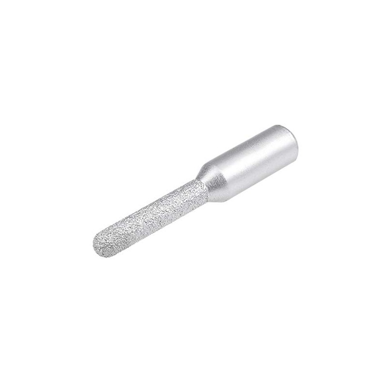 sourcing map 8mm Diamond Straight Router Bit Brazed Cylinder Profile