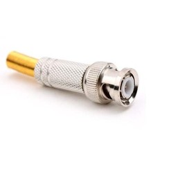 JQ BNC Spring Type Fabrication Connector M K4167 X (1 Pack) / BNC 컨넥터 스프링 타입 제작용 커넥터 M K4167 X ( 1매입 )