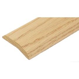 2" Wide Northeast Red Oak Carpet Bar/Transition Strip (3 FT Long)