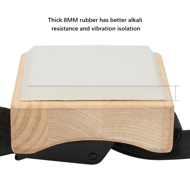 Silent Drum Practice Mat Leggings Drums Pad Practicing Belt Wood