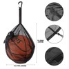 Single Ball Bag with Zipper Pocket Single Mesh Ball Bag