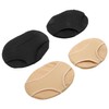 LALAFINA 6 Pairs Forefoot Pad Arch Support Shoe Insoles Heel