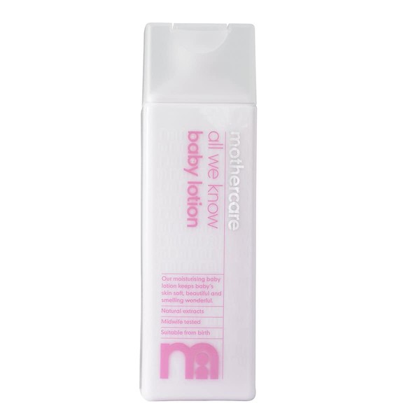 Mothercare All We Know Baby Lotion 300ml E 0m+ - Pack of 1, 300ml