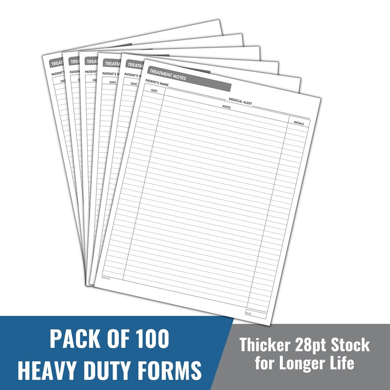 Doctor Stuff Medical & Dental Patient Progress Notes - Double-Sided,