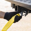 NEIKO 51008A Heavy Duty Tow Strap with Hooks, 2” x