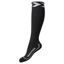 Hummel Mens Advanced Long Indoor Socks Chevron black Black - Black/White Size:8 (32-35)