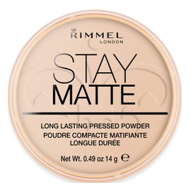 Rimmel London Stay Matte Pressed Powder - Peach Glow, 0.3 fl.oz
