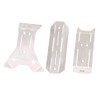 XinGeeek Stainless Steel Chassis Armor Set Front & Rear Skid