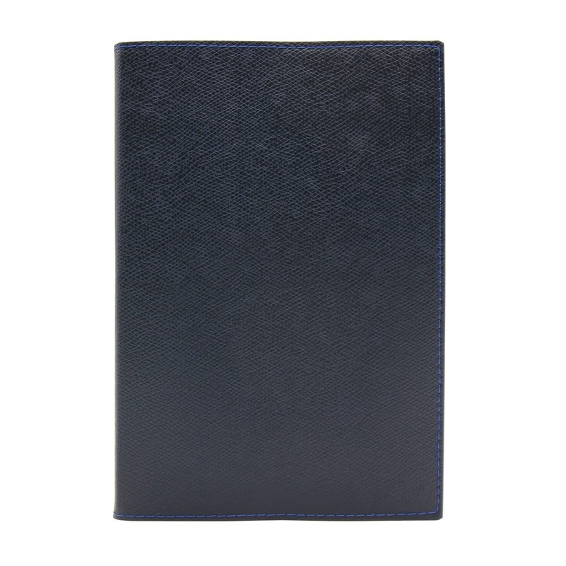 HS-Condue Cover Notebook, Made in Japan, PU Leather (B5, Navy)