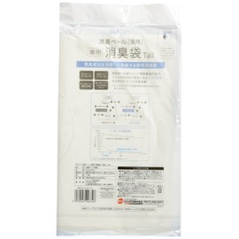 Gex GEX Deodorizing Pail Deodorizing Bag, Tall Deodorizer Knead, Special Structure, Odor Reduction, For Cats, 10 Sheets (Approx. 1 Month Worth)