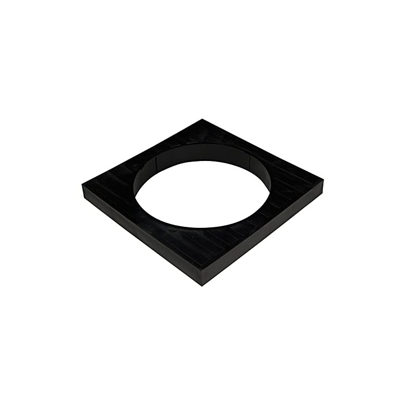 Round to Square Grid Adaptor 110mm Underground Drainage Pipe Fittings