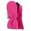 Sterntaler Gauntlet Gloves with Side Zip (Stulpen-handschuh) - magenta Plain,