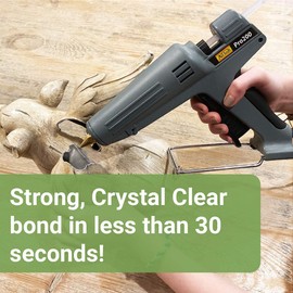 AdTech Glue Sticks Full Size - 200ct, 4 Inches Long Glue Sticks with 0.44 Diameter, Quick Bonding to All Materials, Crafters' Preferred Choice Hot Glue Sticks