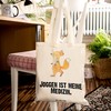 Mr. & Mrs. Panda Fox Jogging Tote Bag, Gift, Gift,