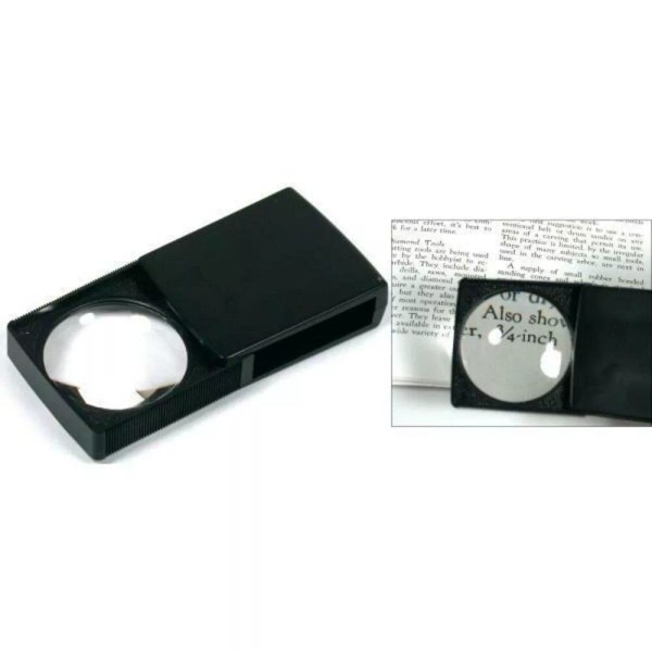 FindingKing 2 Pcs 5X Bausch & Lomb Compact Magnifier Magnifying