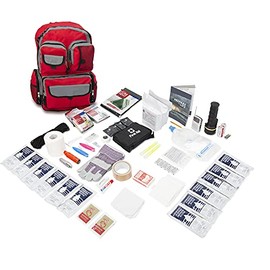 Emergency Zone 2 Person Family Prep 72 Hour Survival Kit/Go-Bag | Perfect Way to Prepare Your Family | Be Ready for Disasters Like Hurricanes, Earthquake, Wildfire, Floods | Now Includes Bonus Item!