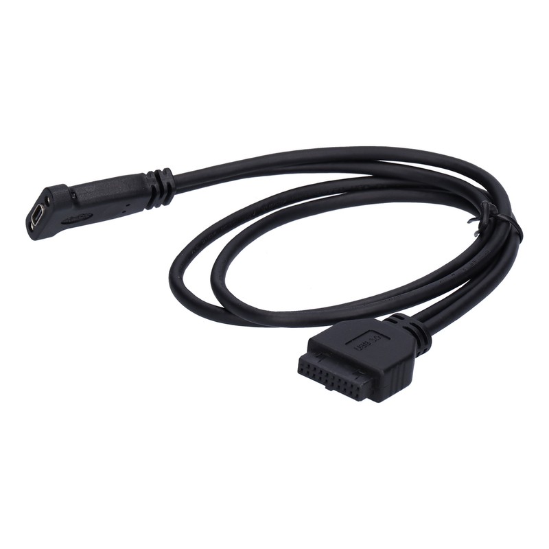 Adapter Cable 19Pin USB 3.0 to External USB TypeC Socket