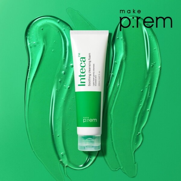Makeprem Acne Functional Inteca Soothing Cleansing Foam 150ml GIFT Inteca