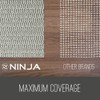 Ninja Extra Thick Rug Pad Gripper for Hardwood Floors, 5x8