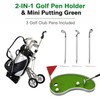 SANTA CASA Golf Pen Holder with 3 Pens – Mini