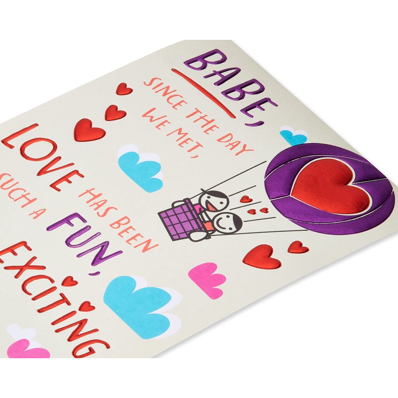 American Greetings Valentines Day Card for Wife (Tour Guide)