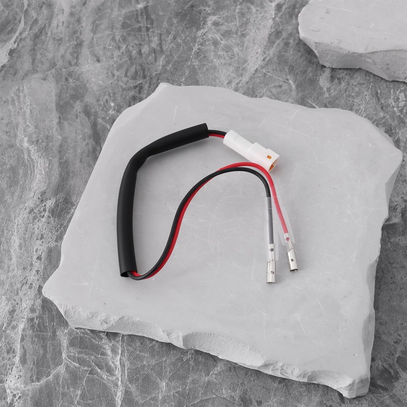 YINETTECH 2Pcs Motorcycle JWPF to Round Connector Adapter Cable Compatible
