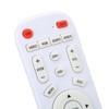Projector Remote Control, White Remote Control Controller for Projector, Replacement