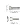 QGHAUC Coil Pack/BRACKET Bolts Stainless Kit Cover Stainless Steel Compatible