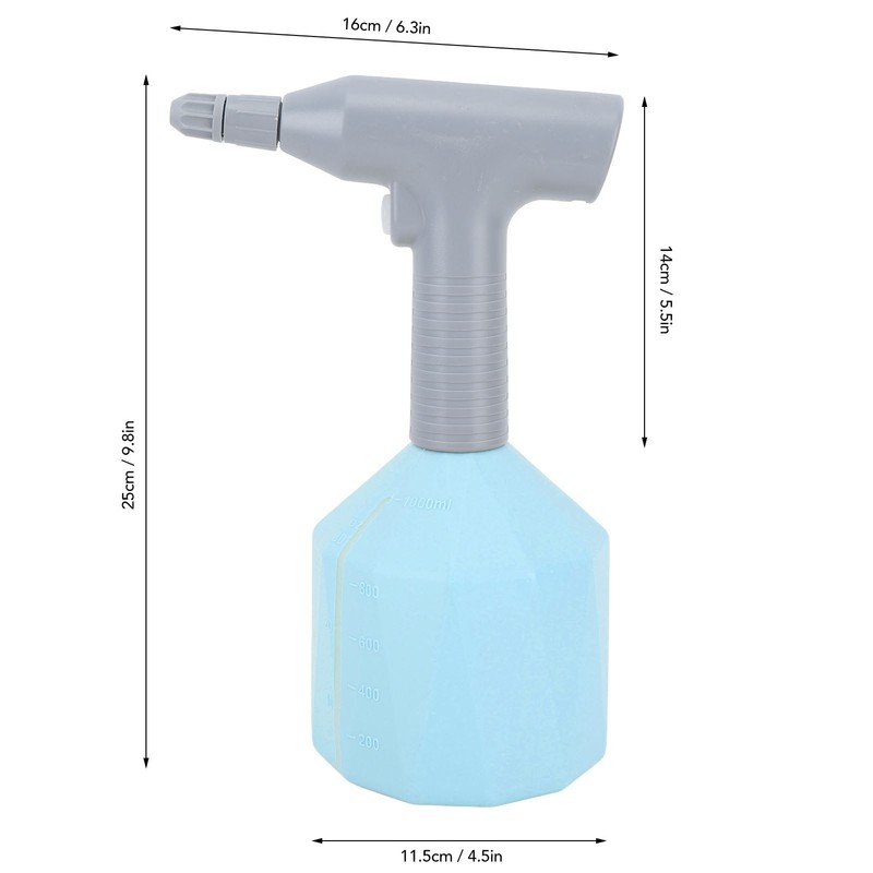 Electric Spray Bottle Garden Sprayer Handheld 360 Degrees Rotation Large