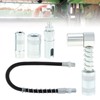 ePathChina 90 Degree Grease Gun Coupler Adapter&Slotted Right Angle 90