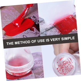 Vaguelly 6pcs Nail Stamping Plates Creative Nail Art Templates for DIY Manicure with Unique Floral and