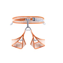 KAILAS Hover Athletic Lightweight Rock Climbing Harness Compact Rock Mountaineering Ice Ski Touring Harness, Orange, Small