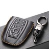 Vitodeco Leather Smart Key Fob Case Compatible with Lincoln Continental,