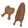 2pcs Nose Maasage Tool Reduce Stress Smoothing Surfaces Sandalwood Nose