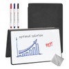 LICQIC A5 Portable Dry Erase Whiteboard Notepad, Reusable Whiteboard Notebook
