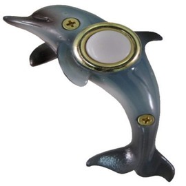 Waterwood Handpainted Dolphin Doorbell