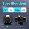 iPower 4 Inch 195 CFM Duct Inline Ventilation Fan Air