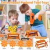 breibowski ‌Realistic Kids Drill Tool Set with 48PCS Tools &