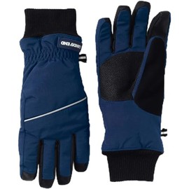 Lands' End Womens Squall Winter Gloves Deep Sea Navy