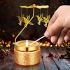 Kunrsug Hummingbird Rotating Scented Candles Gift Set for Birthdays, Christmas,
