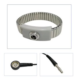 Adjustable Length ESD Metal Anti Static Wrist Strap ESD Supplies