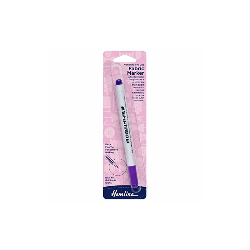 hemline fine line vanishing fabric marker