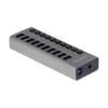 Delock 63670 External SuperSpeed USB Hub with 10 Ports +