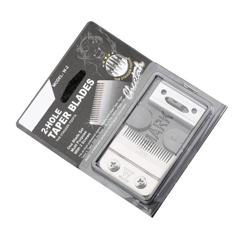 Electric Hair Clipper Blade Stainless Steel Silver Professional Beard Trimmer