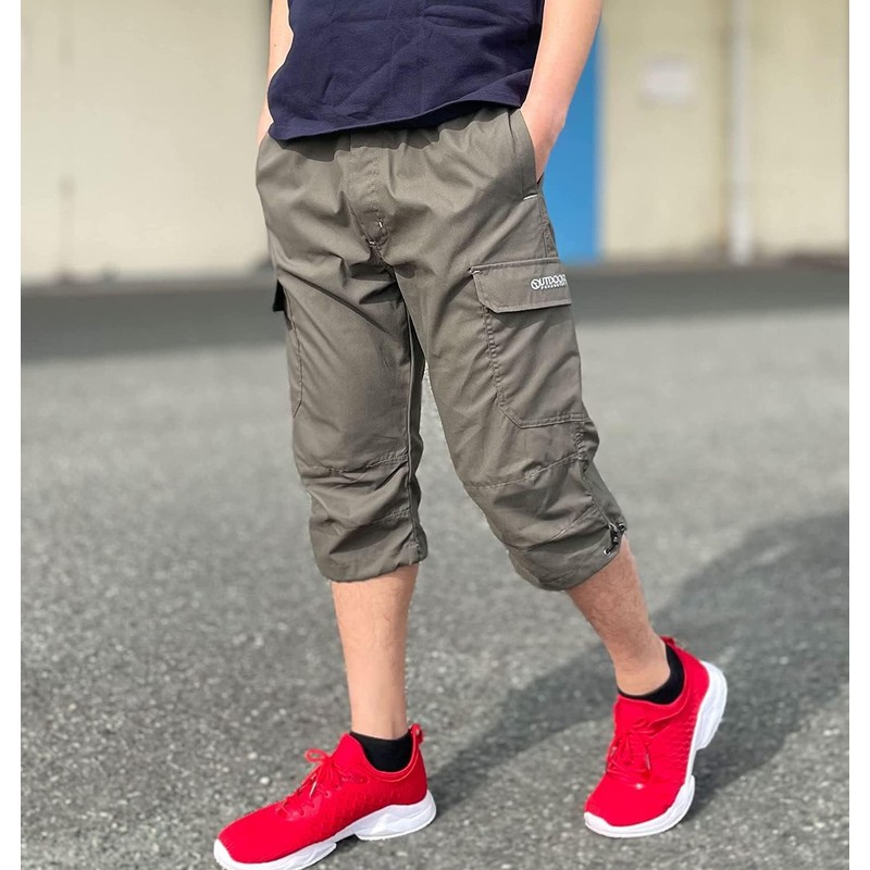 Outdoor Products T/C Weather, 3/4 Length, Men's Half Pants, Cargo