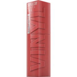 Maybelline New York Liquid Lipstick, Liquid Lipstick with 16 Hour Hold and Glossy Finish, Super Stay Vinyl Ink, No. 15 Peachy, 4.2 ml