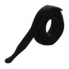 RIP-TIE Y-06-025-BK Lip Tie Light, 0.5 x 6.0 inches (12.7 x 152.4 mm), Black, 25 Rolls