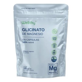 Wellthy Glicinato Magnesio 120caps Sabor